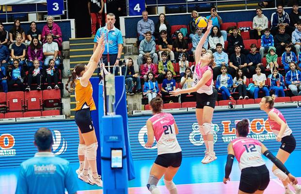 CSO Voluntari a dominat-o pe Rabotnicki Skopje în preliminariile Ligii Campionilor la volei feminin