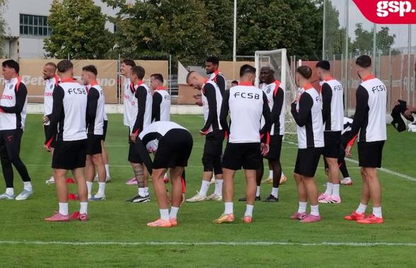 Titularul lui FCSB a ieșit din antrenament » Problemele lui medicale nu se mai termină