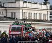 Voleibaliștii bulgari, primiți ca niște eroi după medalia de argint de la Campionatul Mondial/Foto: Facebook (bgvolleyball.com)
