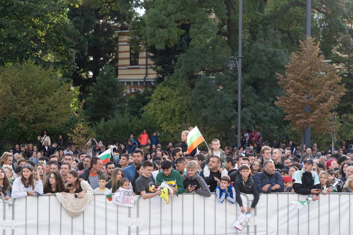 Voleibaliștii bulgari, primiți ca niște eroi după medalia de argint de la Campionatul Mondial