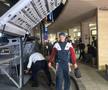 Sosire Genoa la București, amical Rapid
