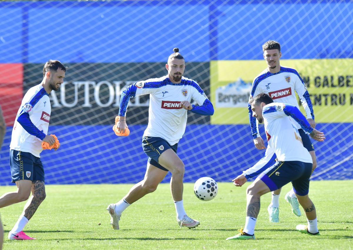 Cum a fost surprins Gheorghe Hagi la antrenamentul oficial înainte de Polonia - România