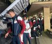 Sosire Genoa la București, amical Rapid
