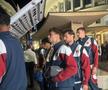 Sosire Genoa la București, amical Rapid