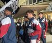 Sosire Genoa la București, amical Rapid
