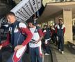 Sosire Genoa la București, amical Rapid