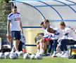 Bogdan Racovițan, Moruțan, Florin Tănase, Valentin Cojocaru și Otto Hindrich, antrenament înainte de Polonia – România/ Foto: Cristi Preda (GSP)