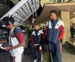 Sosire Genoa la București, amical Rapid