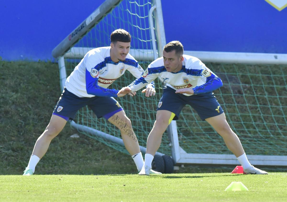 Cum a fost surprins Gheorghe Hagi la antrenamentul oficial înainte de Polonia - România