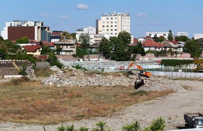 Excavatoarele au revenit în Ștefan cel Mare! S-au reluat lucrările la Stadionul Dinamo: toate imaginile » Când va fi gata noua arenă