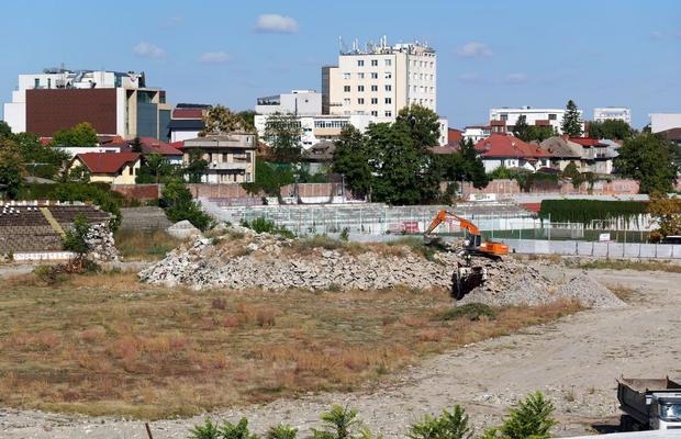 Excavatoarele au revenit în Ștefan cel Mare! S-au reluat lucrările la Stadionul Dinamo: toate imaginile » Când va fi gata noua arenă