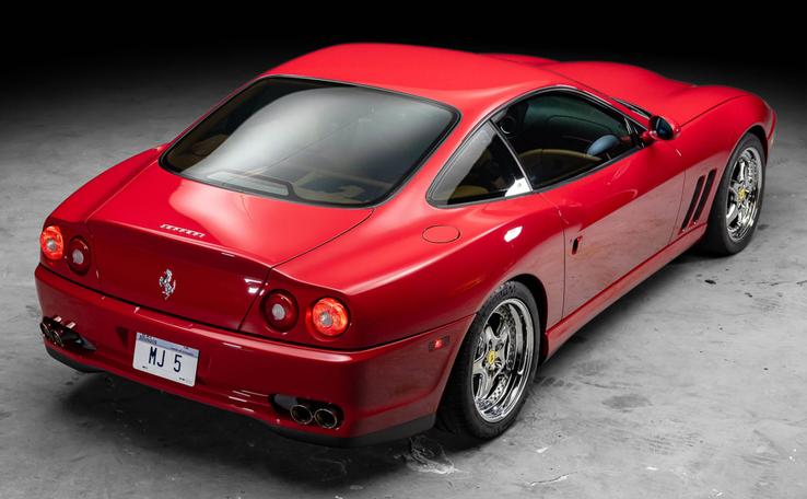 Un Ferrari deținut de Jordan din 1997 până în 2002 a fost vândut pe 2,7 milioane de dolari/Foto: joopiter.com