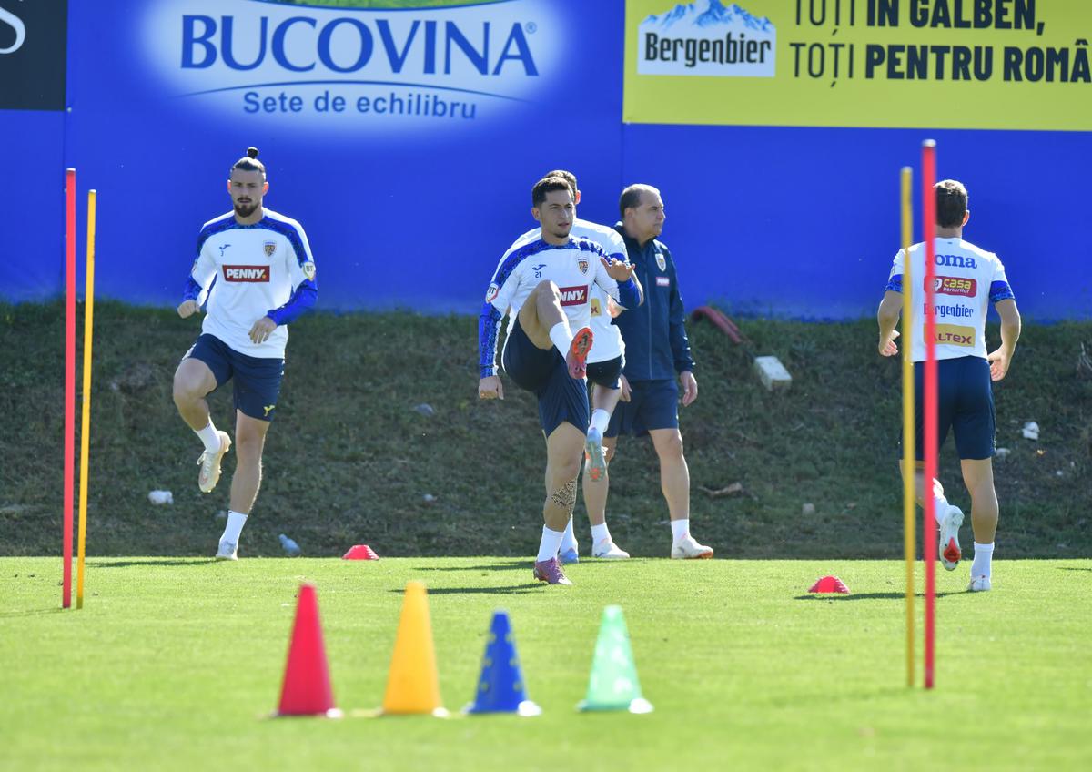 Cum a fost surprins Gheorghe Hagi la antrenamentul oficial înainte de Polonia - România