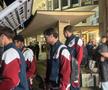 Sosire Genoa la București, amical Rapid