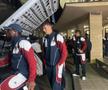 Sosire Genoa la București, amical Rapid