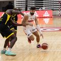 Nandor Kuti, unul din liderii lui Dinamo București, în acțiune/Foto: fiba.basketball