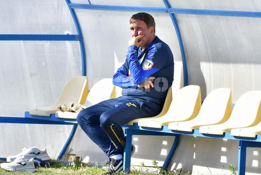 Gică Hagi, la la antrenamentul României înaintea partidei cu Polonia // FOTO: Cristi Preda (GSP)