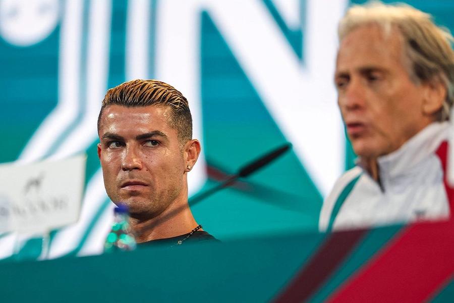 Cristiano Ronaldo a refuzat dialogul cu Jorge Jesus // foto: instagram @portugal Și Ruben Amorim a intervenit ferm în cazul lui Cristiano Ronaldo: „Eu nu judec fotbaliștii după acest criteriu!”