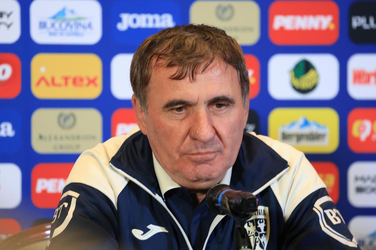 Conferință de presă Gheorghe Hagi și Radu Drăgușin, înainte de Polonia - România / FOTO: Ionuț Iordache (GSP.ro)