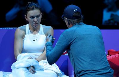 Simona Halep - Karolina Pliskova 0-6, 6-2, 4-6 // Darren Cahill, discurs dur la on-court coaching: „Ai fost făcută de rușine!”