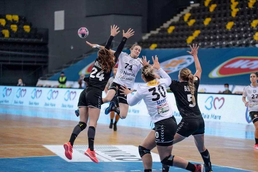 Kristina Liscevici, ”creierul” echipei din Vâlcea FOTO Dan Potor Minaur învinge Vâlcea în derby-ul echipelor decimate de coronavirus!