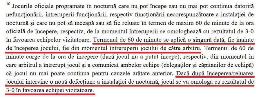 Pasajul din regulament FĂRĂ PRECEDENT! Poli Iași - Viitorul, 1-1 pe teren, 0-3 la „masa verde”! Arbitrul Horia Mladinovici a fluierat finalul partidei în minutul 54!