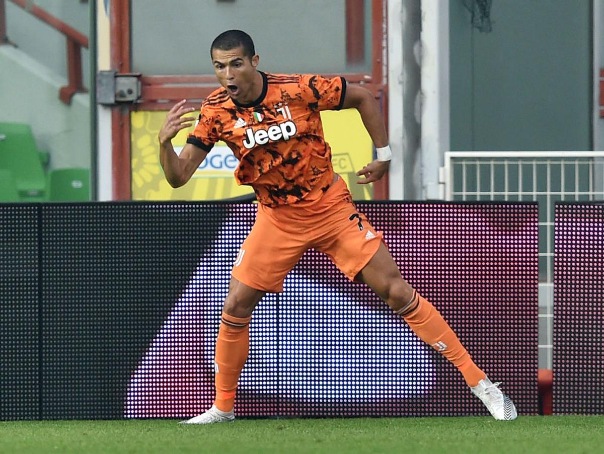 FOTO+VIDEO Sublim! Cristiano Ronaldo, „dublă” pentru Juventus la revenirea din izolare
