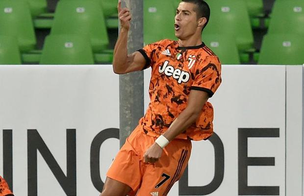 FOTO+VIDEO Sublim! Cristiano Ronaldo, „dublă” pentru Juventus la revenirea din izolare