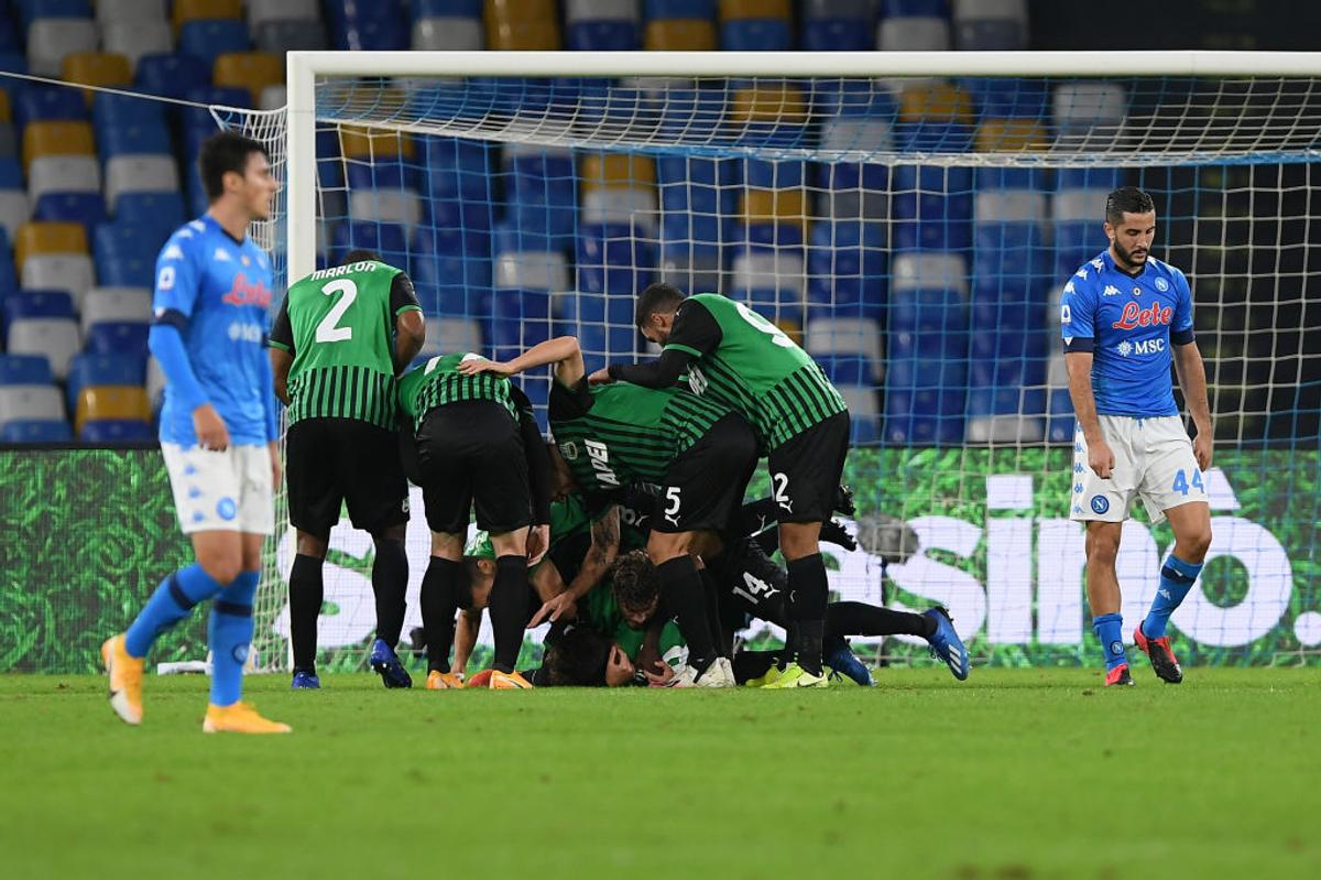 Vlad Chiricheș, Napoli - Sassuolo 0-2