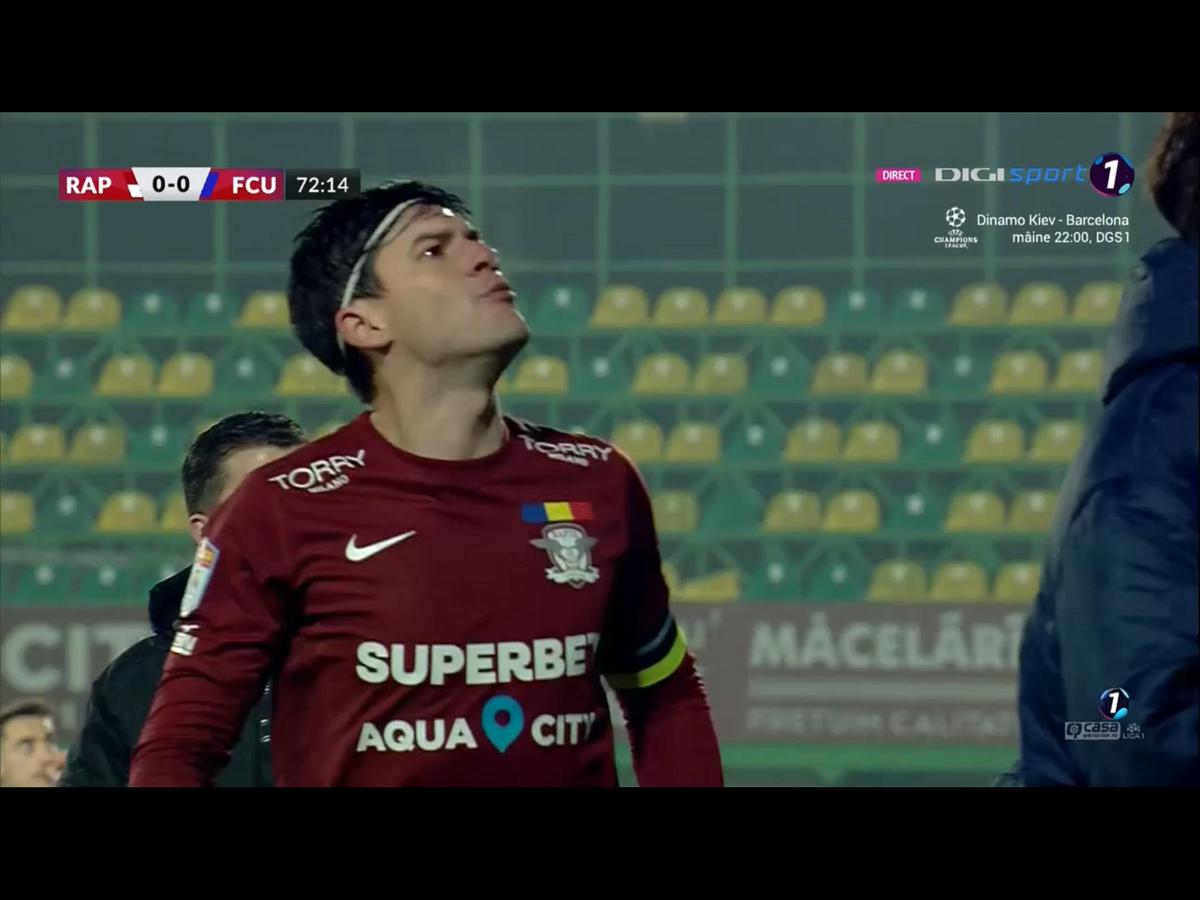 FOTO Rapid - FCU Craiova, scandal 01.11.2021