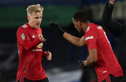 Donny van de Beek (24 de ani), mijlocașul central al lui Manchester United, e dorit de Barcelona.