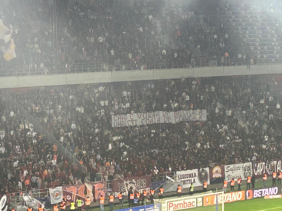 S-au contrazis în studio privind numărul fanilor CSA Steaua prezenți cu Rapid: „Foarte mulți!” vs. „Din cale afară de puțini”