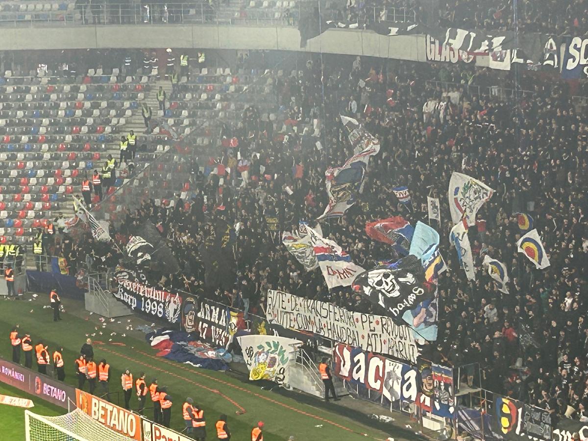 S-au contrazis în studio privind numărul fanilor CSA Steaua prezenți cu Rapid: „Foarte mulți!” vs. „Din cale afară de puțini”
