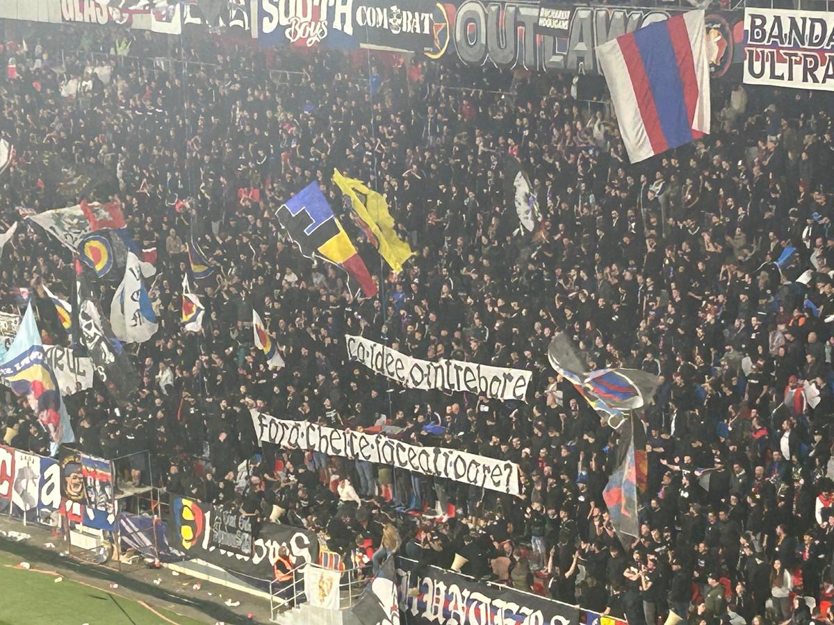 S-au contrazis în studio privind numărul fanilor CSA Steaua prezenți cu Rapid: „Foarte mulți!” vs. „Din cale afară de puțini”
