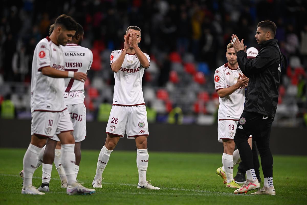 Daniel Vîrtej, conflict în prelungirile meciului Steaua - Rapid