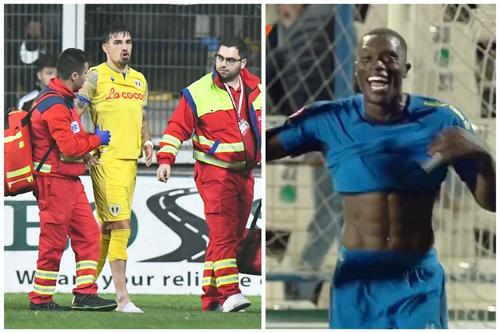 Sergiu Hanca a ieșit accidentat în Petrolul - FCSB