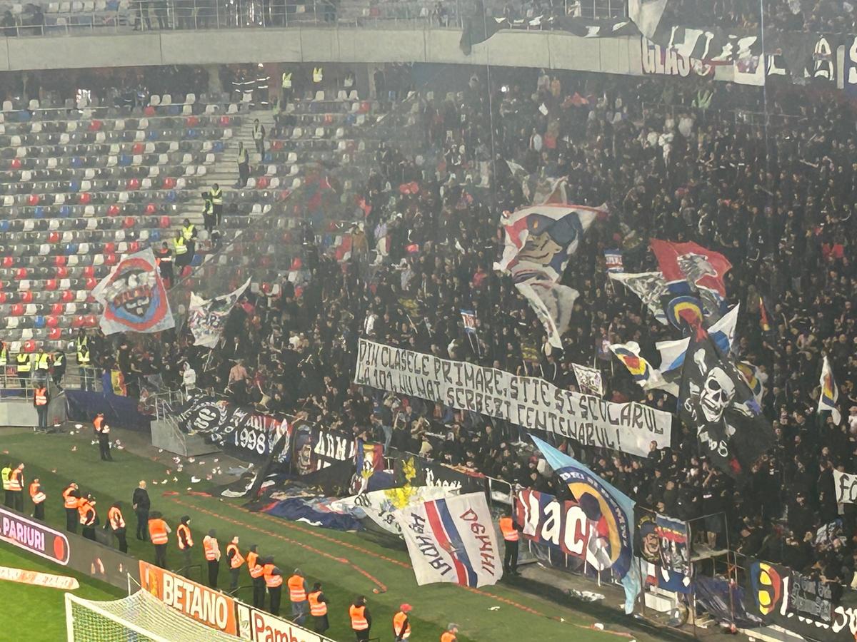 S-au contrazis în studio privind numărul fanilor CSA Steaua prezenți cu Rapid: „Foarte mulți!” vs. „Din cale afară de puțini”