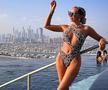 Soția unui component al Generației de Aur face furori în costum de baie » Cum a apărut la o piscină din Dubai