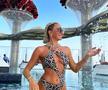 Soția unui component al Generației de Aur face furori în costum de baie » Cum a apărut la o piscină din Dubai