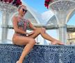 Soția unui component al Generației de Aur face furori în costum de baie » Cum a apărut la o piscină din Dubai