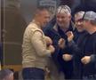 Daniel Pancu, felicitat după golul de 1-0 marcat de CFR Cluj cu Dinamo