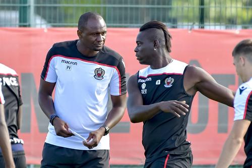 Mario Balotelli și Patrick Vieira. Foto: Imago