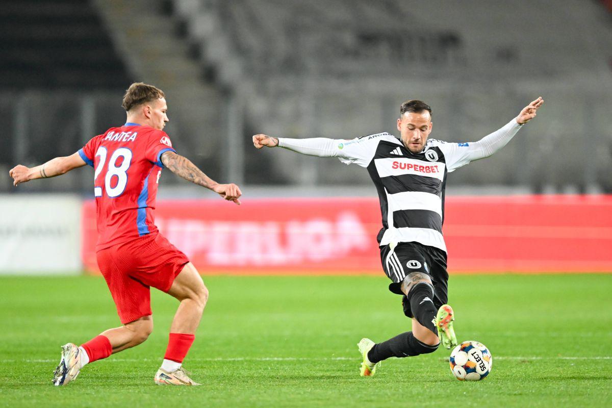 Universitatea Cluj - FCSB, cele mai tari imagini ale duelului de pe Cluj Arena