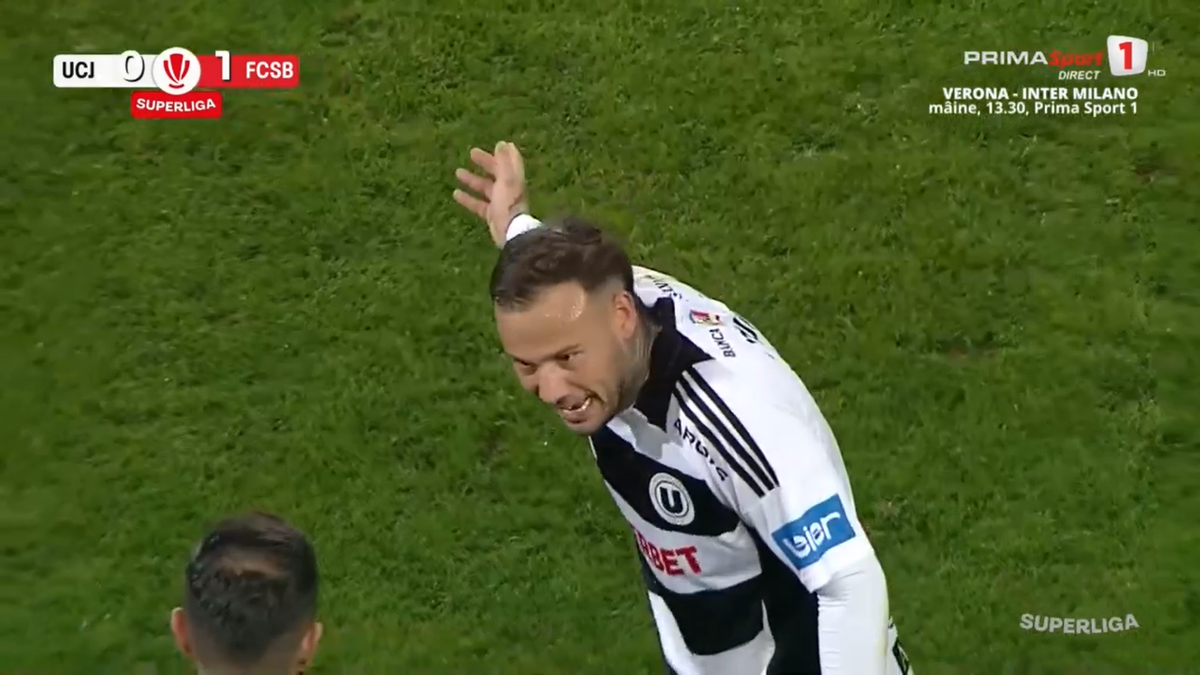 Eliminare Murgia în U Cluj - FCSB