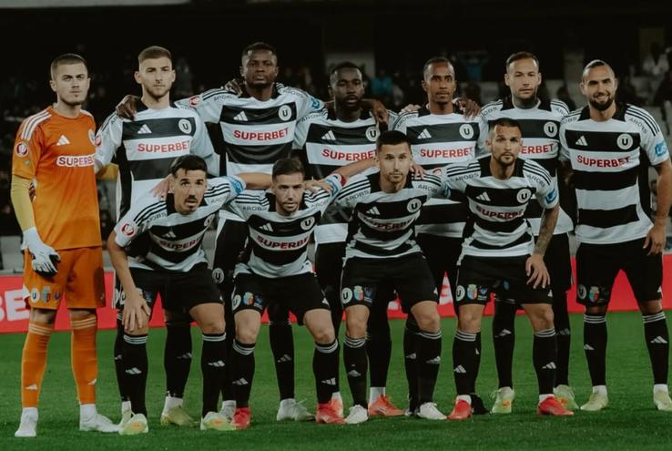 U Cluj - FCSB / Sursă foto: Facebook@ Universitatea Cluj