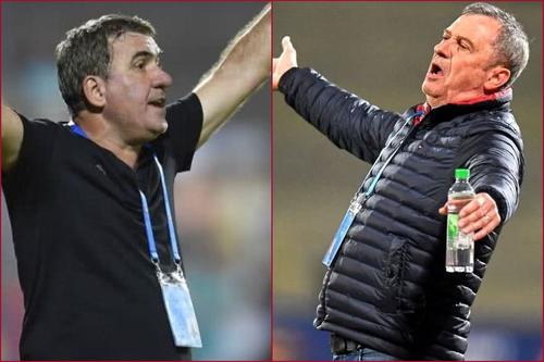 Mircea Rednic (58 de ani) a fost prezentat în această seară de Viitorul, clubul patronat de Gică Hagi (55). Cei doi au avut un schimb dur de replici în urmă cu 5 ani.