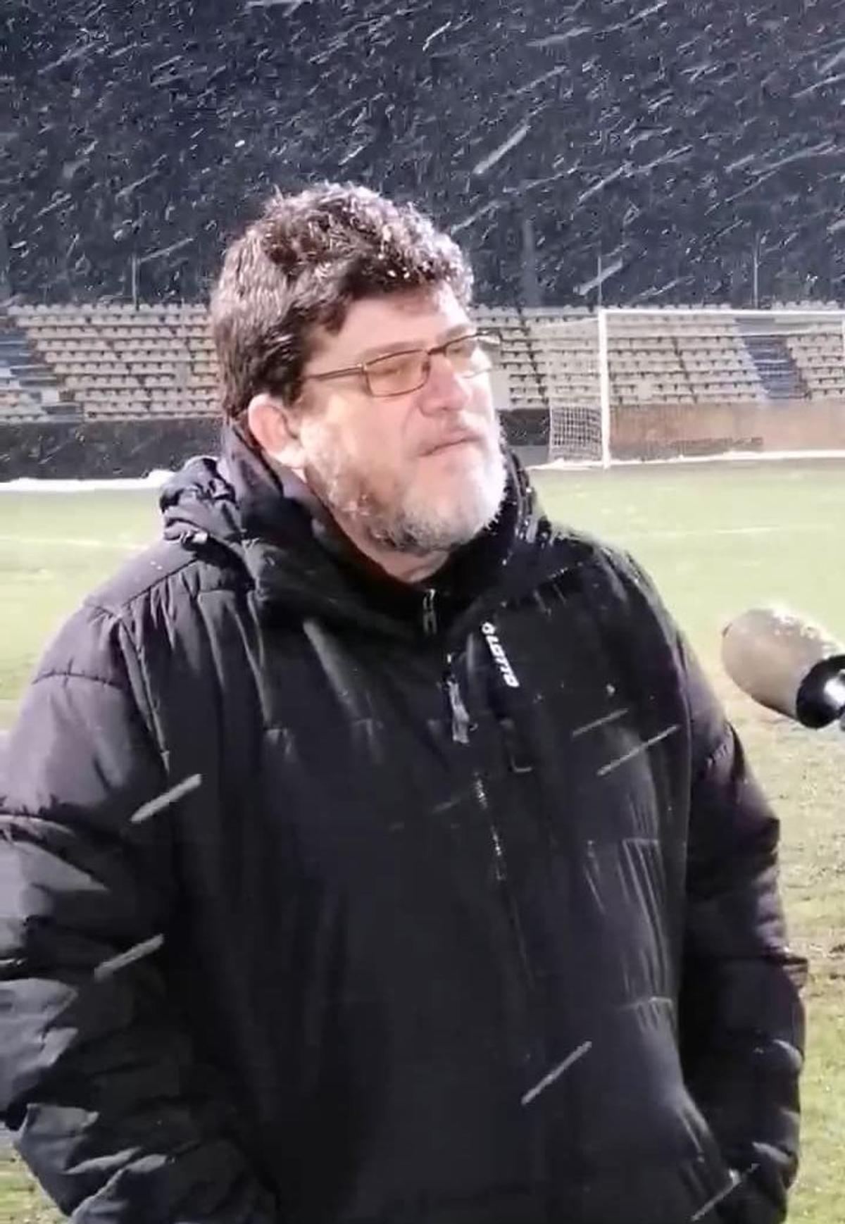 VIDEO + FOTO Cristi Pustai și-a spus ofurile în viscol: „Nu acuz, că nu am dovezi, dar văd că e o practică”