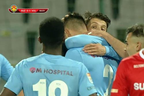 FC Voluntari s-a impus în „sfertul” cu FC Buzău, scor 1-0, și s-a calificat în semifinalele Cupei României.