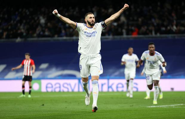 Karim Benzema, din nou decisiv pentru Real Madrid! Trupa lui Ancelotti se desprinde în fruntea clasamentului din La Liga