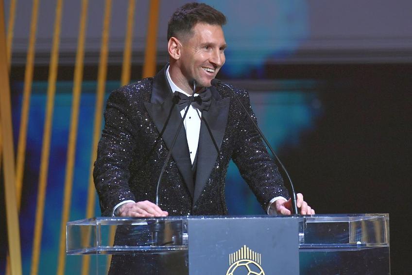 Leo Messi și-a mai adăugat un Balon de Aur în vitrină, însă asta a declanșat o furtună planetară / foto: Guliver/Getty Images